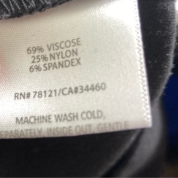 Eileen Fisher Straight Leg Pull On Pants Medium petite Minimalist Viscose - Picture 16 of 16